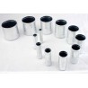 Connexion Alu Forge Diamètre Extérieur 35mm Longueur 75mm pour Durites Silicone