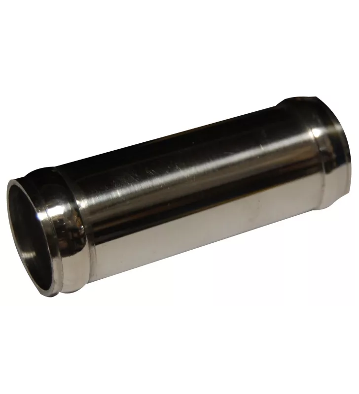 Connexion Alu Forge Diamètre Extérieur 28mm Longueur 76mm pour Durites Silicone