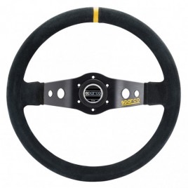 Volant Sparco R215 Peau Retournée Noir