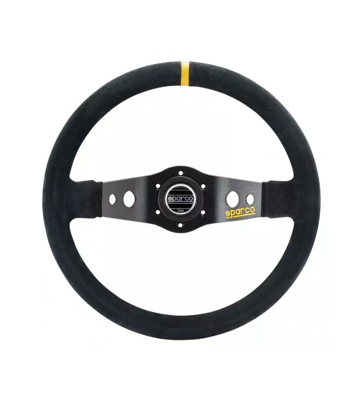 Volant Sparco R215 Peau Retournée Noir