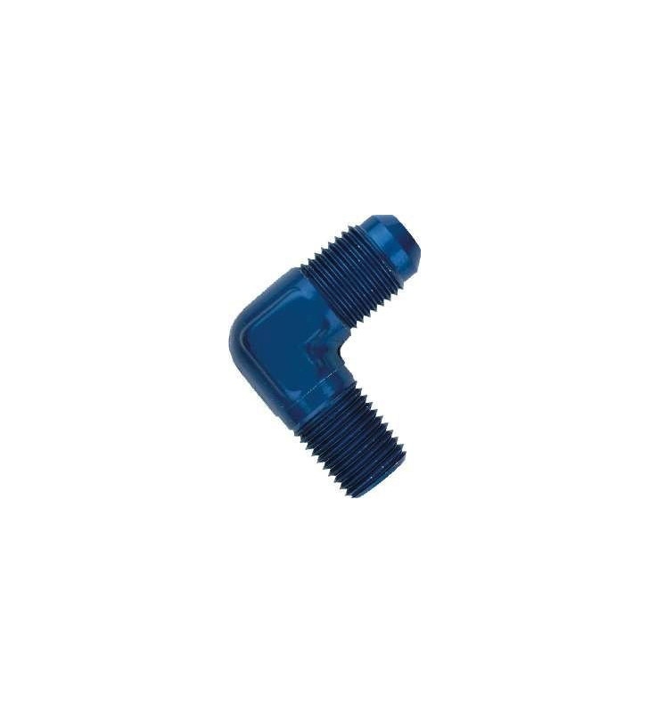 Adaptateur Goodridge 90° 3/4X16 JIC - 3/8X18 NPT