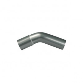 Coude 45° Inox  Diamètre 57mm Longueur 200mm Epaisseur 1.5mm
