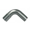 Coude 90° Inox  Diamètre 55mm / Longueur 200mm 