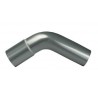 Coude 60° Inox  Diamètre 63.5mm / Longueur 290mm 