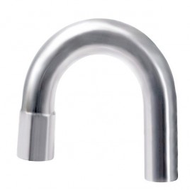 Coude 180° Inox  Diamètre 38mm/Longueur 410mm/Ep1.5mm