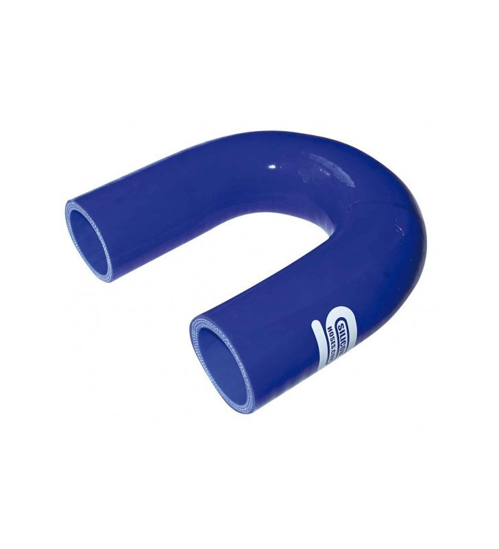 Coude Silicone Silicon Hoses 180° 32mm Bleu