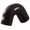 Coude Silicone Silicon Hoses 135° 25mm Noir
