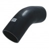 Coude Silicone Silicon Hoses 45° 22mm Noir
