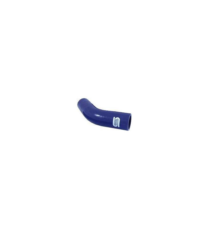 Coude Silicone Silicon Hoses 45° 48mm Bleu