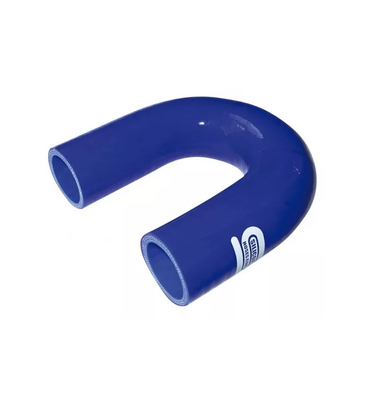 Coude Silicone Silicon Hoses 180° 35mm Bleu