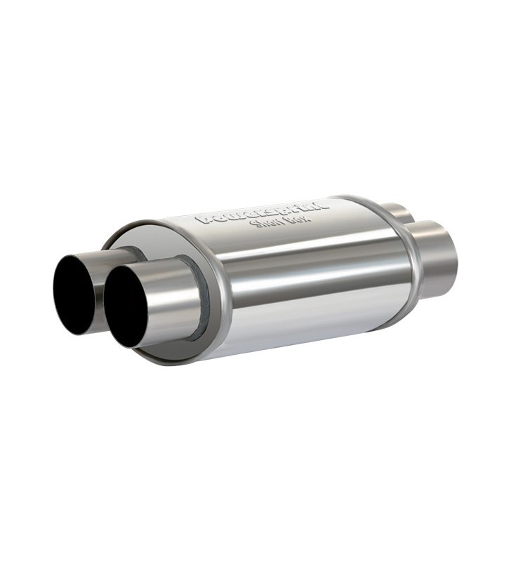 Intermédiaire Oval Short Box Inox  2-2 Diamètre 55mm