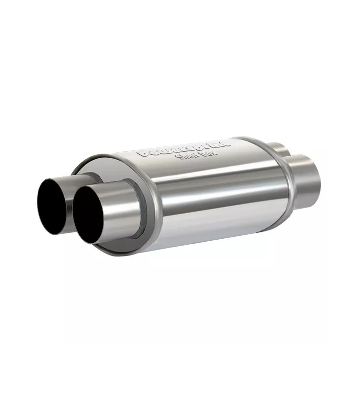 Intermédiaire Oval Short Box Inox  2-2 Diamètre 63mm