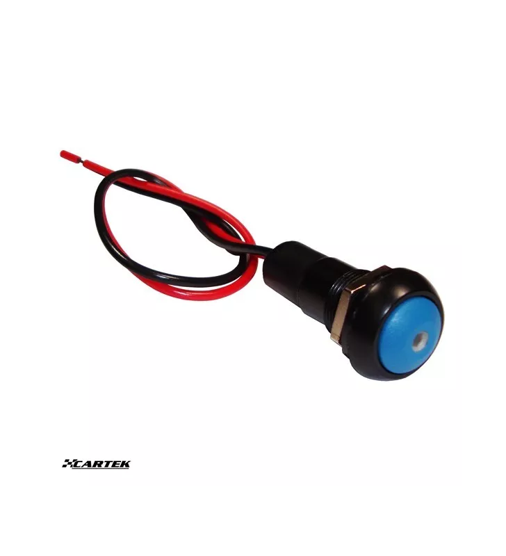 Interrupteur Intérieur Bleu pour Coupe Circuit Electronique Cartek