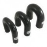Coude Silicone Silicon Hoses 180° 16mm Noir