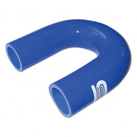 Coude Silicone Silicon Hoses 180° 51mm Bleu