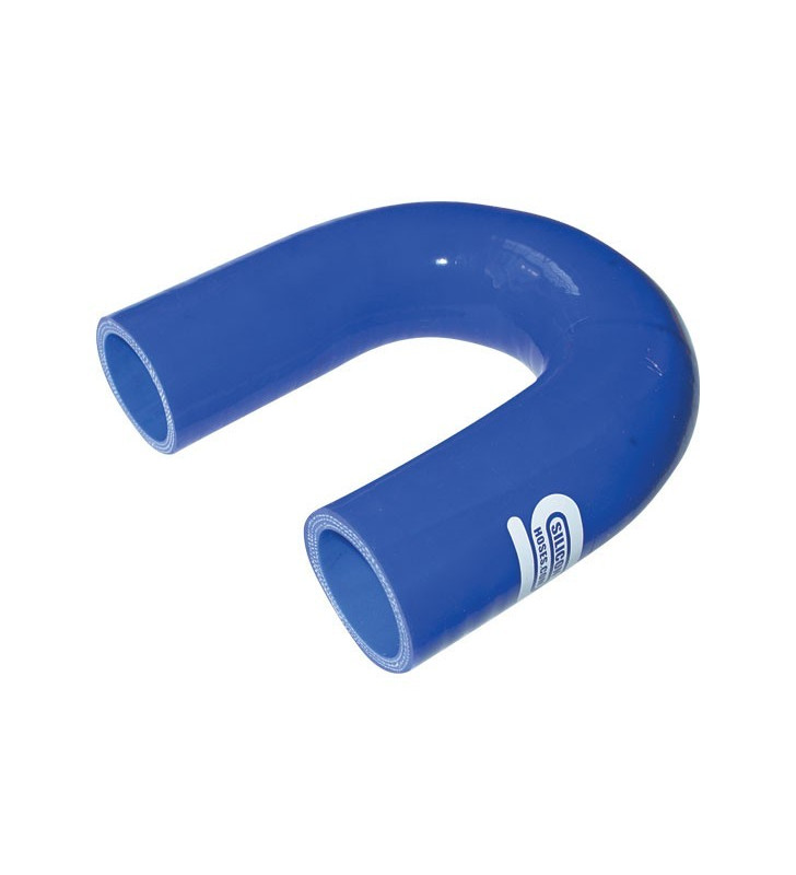 Coude Silicone Silicon Hoses 180° 51mm Bleu