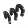 Coude Silicone Silicon Hoses 180° 51mm Noir