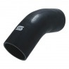Coude Silicone Silicon Hoses 45° 76mm Noir