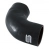 Coude Silicone Silicon Hoses 90° 89mm Noir