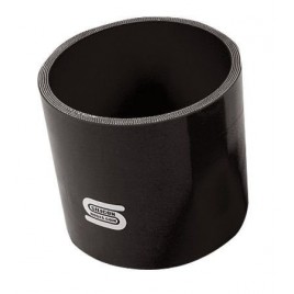 Coupleur Silicone Silicon Hoses 63mm Longueur 75mm Noir