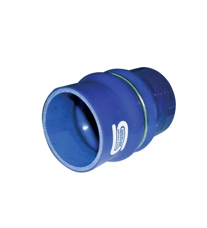 Coupleur Flex Silicone Silicon Hoses 76mm Longueur 100mm Bleu