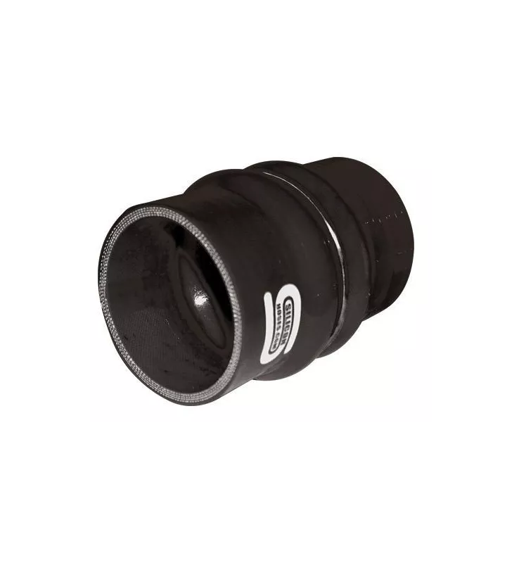 Coupleur Flex Silicone Silicon Hoses 60mm Longueur 100mm Noir