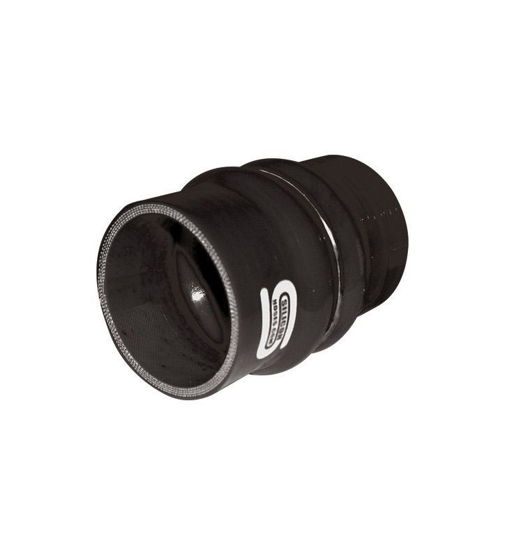 Coupleur Flex Silicone Silicon Hoses 76mm Longueur 100mm Noir