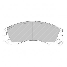 Plaquettes de Frein Ferodo DS2.11 Avant Mitsubishi Evo 3 / 4
