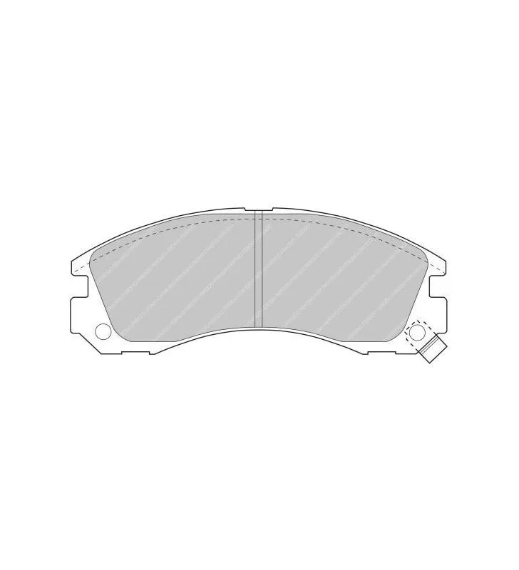 Plaquettes de Frein Ferodo DS2.11 Avant Mitsubishi Evo 3 / 4