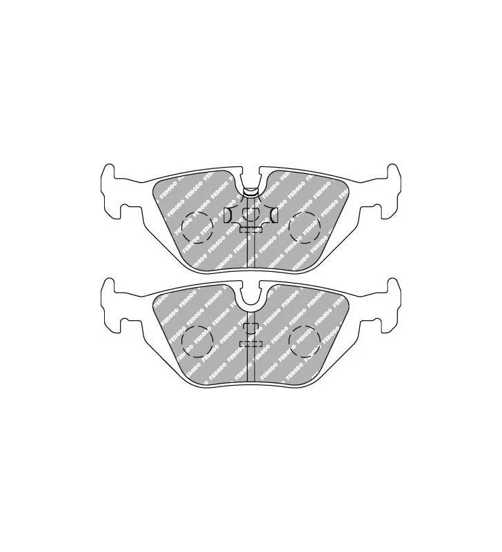 Plaquettes de Frein Ferodo DS2500 Arrière BMW E36 / E46 / E34 / E39