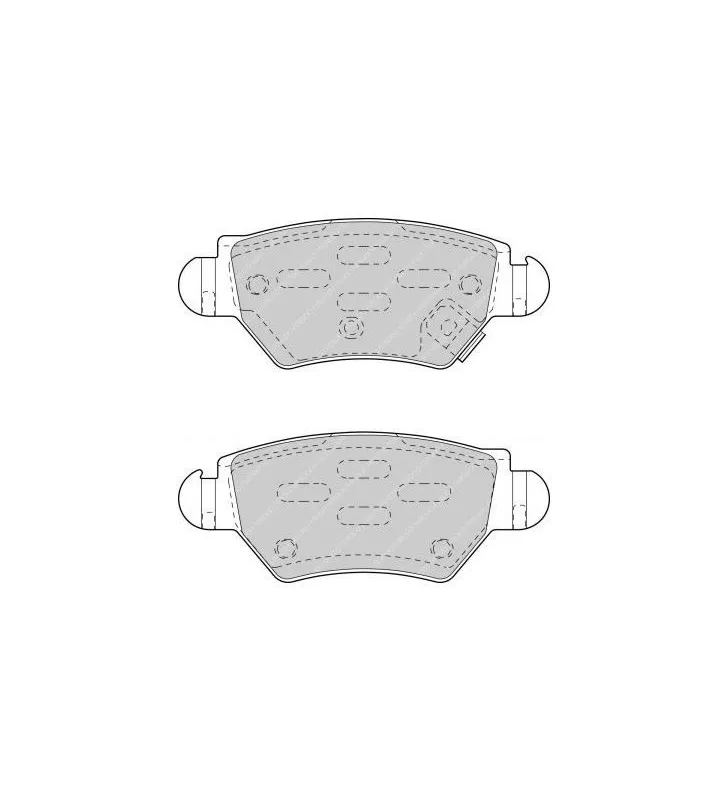 Plaquettes de Frein Ferodo DS2500 Arrière Opel Astra / Zafira