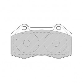 Plaquettes de Frein Ferodo DS Uno Avant Megane RS Etrier Brembo