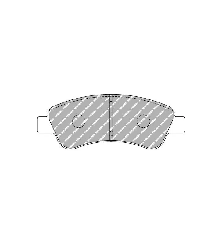 Plaquettes de Frein Ferodo DS2500 Avant Peugeot 206 XS