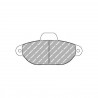 Plaquettes de Frein Ferodo DS2500 Avant Fiat Cinquecento Sport