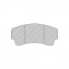 Plaquettes de Frein Ferodo DS2500 Etrier AP Racing CP5100 / CP3344