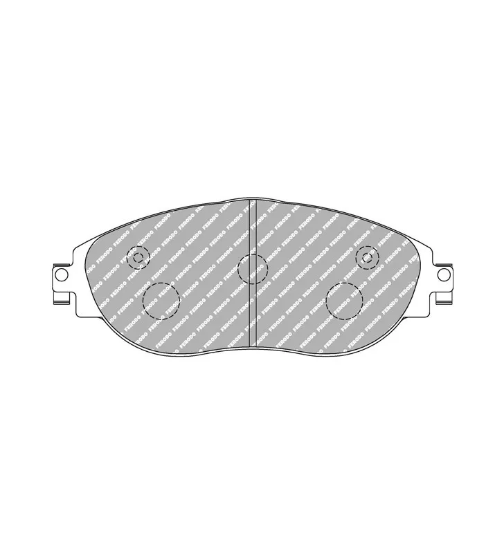 Plaquettes de Frein Ferodo DS25 Avant Volkswagen Audi Groupe
