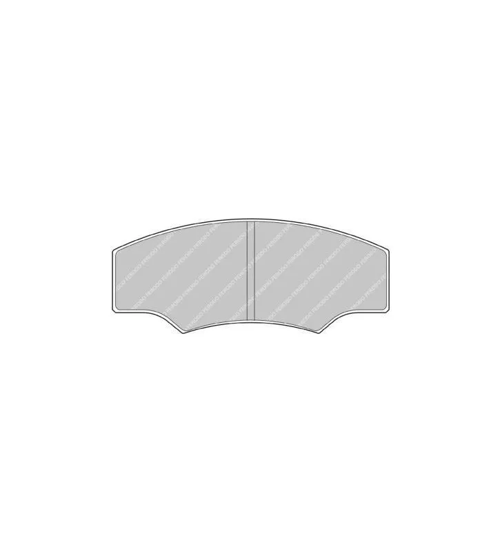 Plaquettes de Frein Ferodo DS3000 Etrier AP Racing CP2340D43
