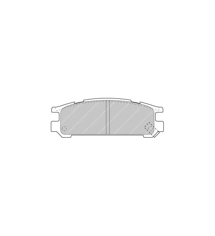 Plaquettes de Frein Ferodo DS3000 Arrière Subaru Impreza / Legacy