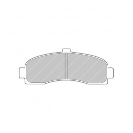 Plaquettes de Frein Ferodo DS3000 Avant Nissan Micra 1.3