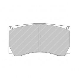 Plaquettes de Frein Ferodo DS3000 Etrier Alcon PNC4476X535