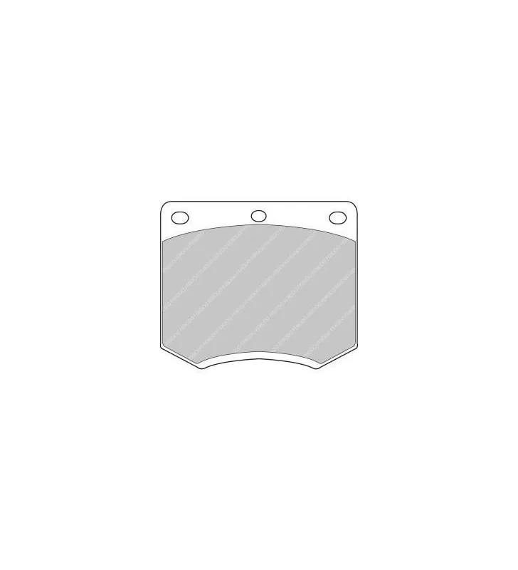Plaquettes de Frein Ferodo DS3000 Avant Ford Escort RS2000 2l