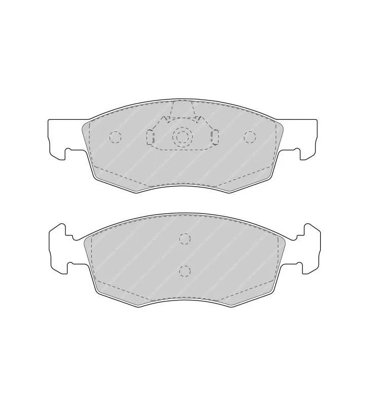Plaquettes de Frein Ferodo DS3000 Avant Fiat Punto 1.8 HGT