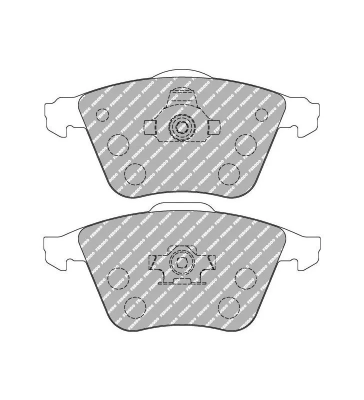 Plaquettes de Frein Ferodo DS2500 Avant Ford Focus ST 10/05+/Volvo