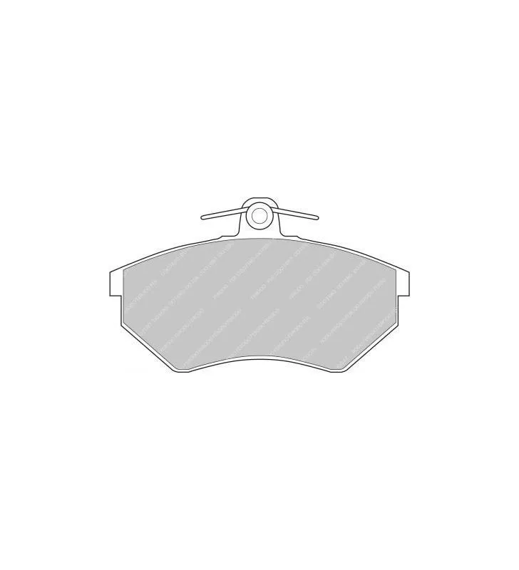 Plaquettes de Frein Ferodo DS2500 Avant Volkswagen Golf 2 / 3 Lucas
