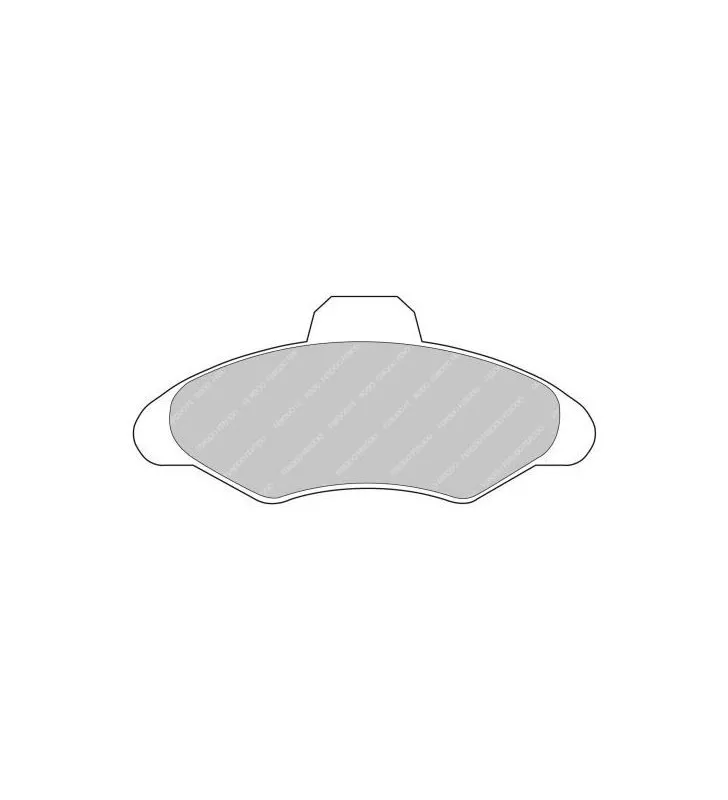 Plaquettes de Frein Ferodo DS2500 Avant Ford Escort 5