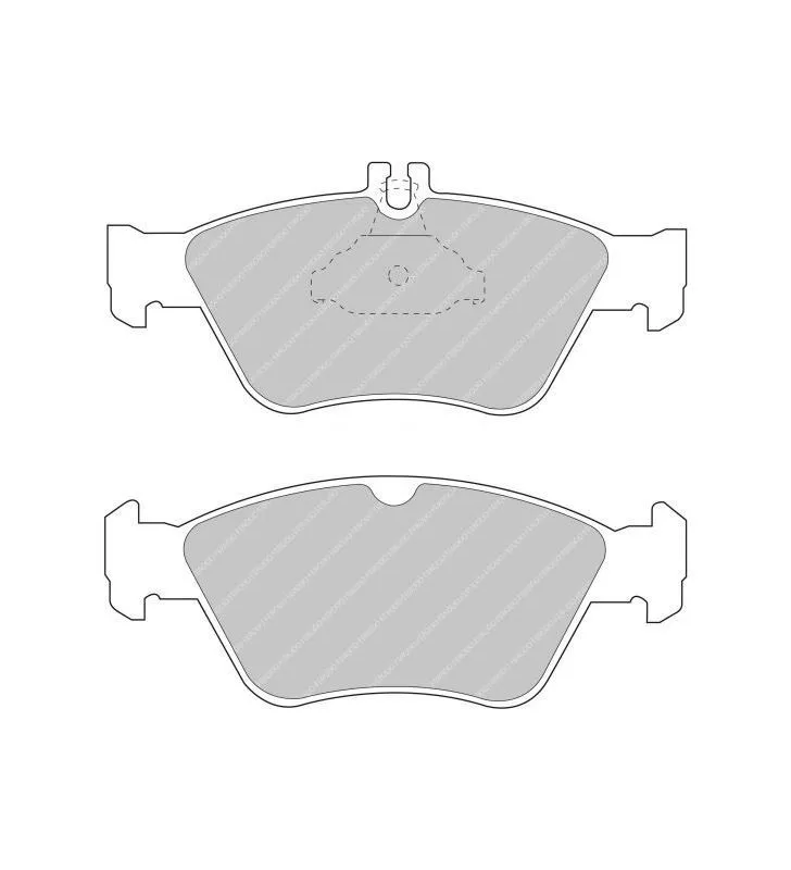 Plaquettes de Frein Ferodo DS2500 Avant Mercedes Benz SLK 230K