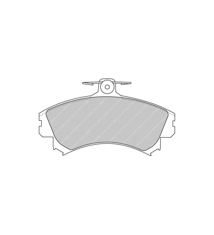 Plaquettes de Frein Ferodo DS2500 Avant Mitsubishi Carisma