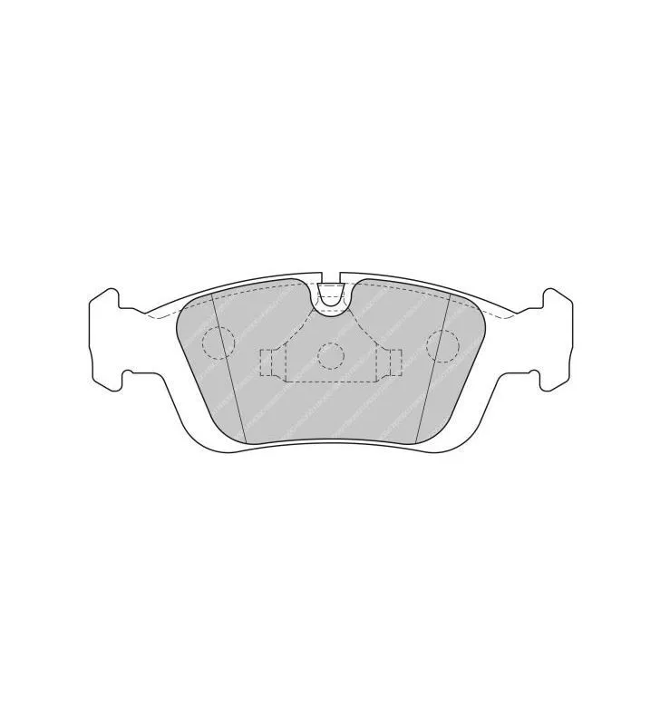 Plaquettes de Frein Ferodo DS2500 Avant BMW Z4 2.5i/3.0i 03+