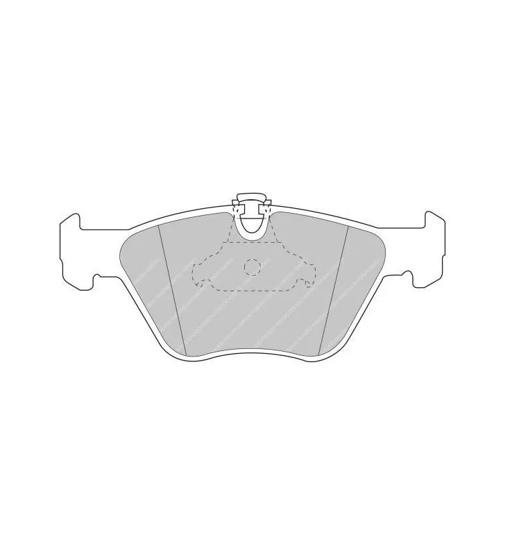 Plaquettes de Frein Ferodo DS2500 Avant BMW E46 330