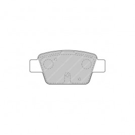 Plaquettes de Frein Ferodo DS3000 Arrière Peugeot 207 R3 / 1.6 RC Turbo